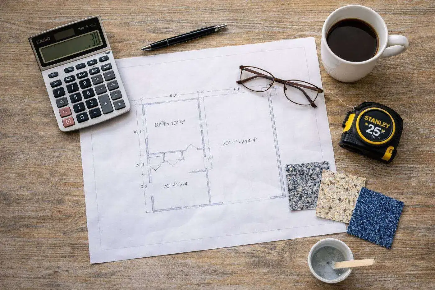 Epoxy flooring cost planning Pittsburgh